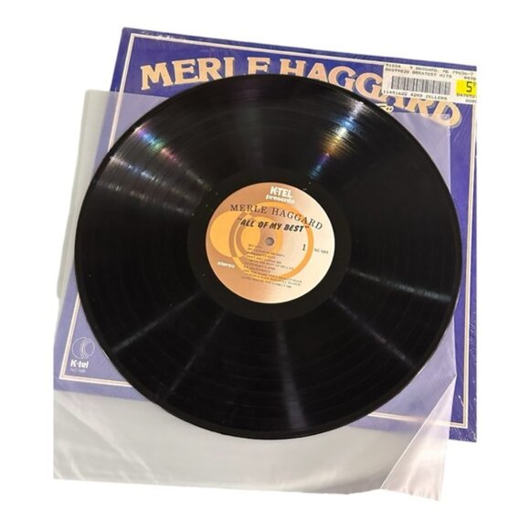 Merle Haggard All Of My Best Vinyl - Picture 4 of 9